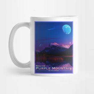 POSTCARD: PURPLE MOUNTAIN. Mug